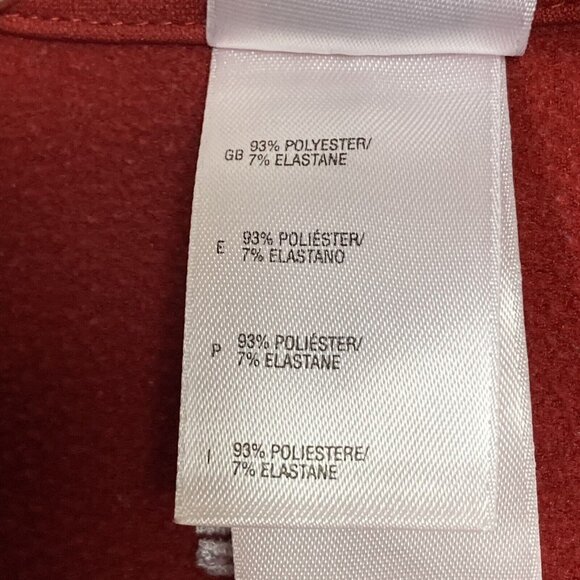 North Face Womens Size S Flight Series Half Zip Sweatshirt Zip Pocket Thumbholes - Picture 6 of 13